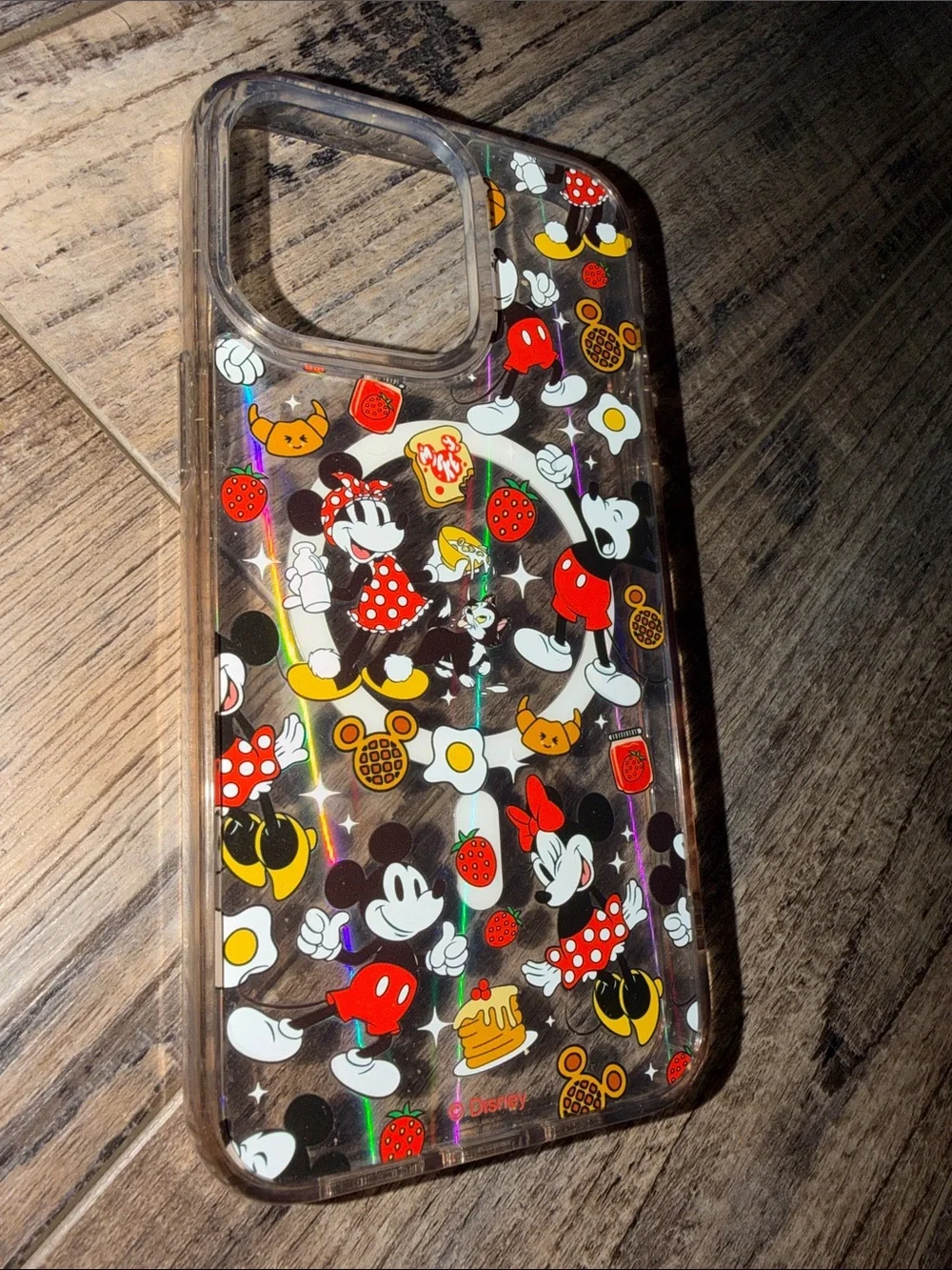 Disney clear phone